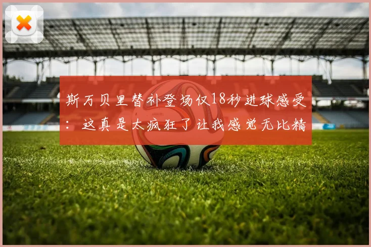 斯万贝里替补登场仅18秒进球感受：这真是太疯狂了让我感觉无比精彩
