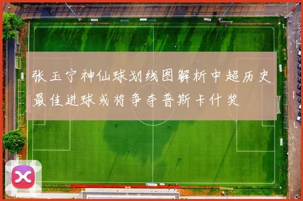 张玉宁神仙球划线图解析中超历史最佳进球或将争夺普斯卡什奖